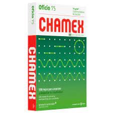 PAPEL BLANCO OFICIO CHAMEX 75GR