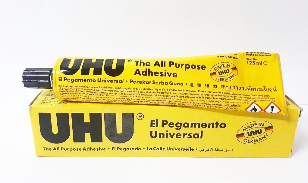 PEGAMENTO UNIVERSAL UHU DE 125 ML.