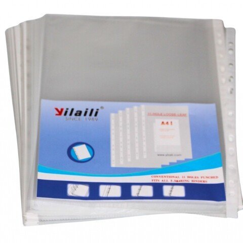 FUNDA 11 PERFORACIONES A4 35 M X100