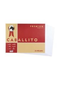 HOJA CABALLITO 180 GRS. PTE.X25 UNIDADES.