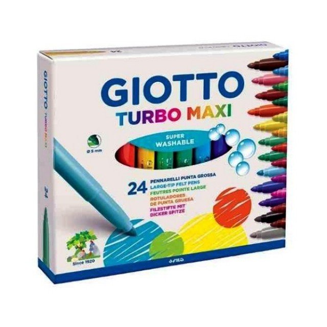 MARCADOR GIOTTO GRUESO X 24