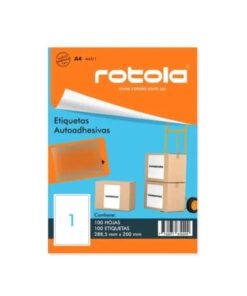 ETIQUETA ROTOLA ADHESIVA  A4 LASER A43/1
