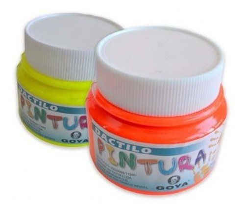 DACTILO PINTURA GOYA FLUO 200GR V/COLORES.