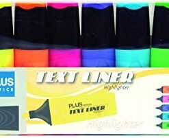 FLUO PLUS OFFICE TEXT LINER V/COLORES