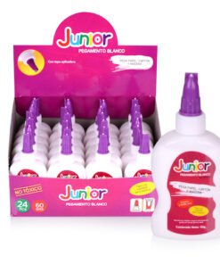COLA VINILICA JUNIOR BLANCA DE 60 GRAMOS.