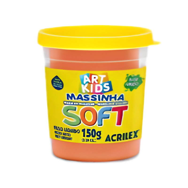 MASA SOFT ACRILEX 150GR NARANJA