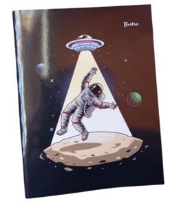 CUADERNO ILUSTRA 96H MARGEN ROJO