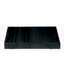 CARPETA CARTONPLAST NEGRA LOMO 3CM